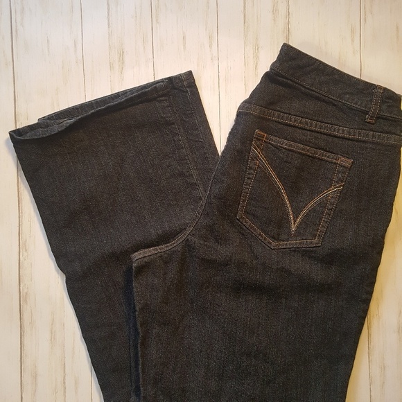Venezia Stretch Bootcut Jeans - sz 2 tall - Picture 4 of 6